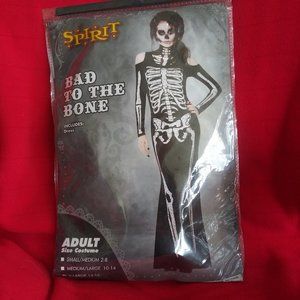 Halloween Costume/Bad to the Bone/Worn Once/XL